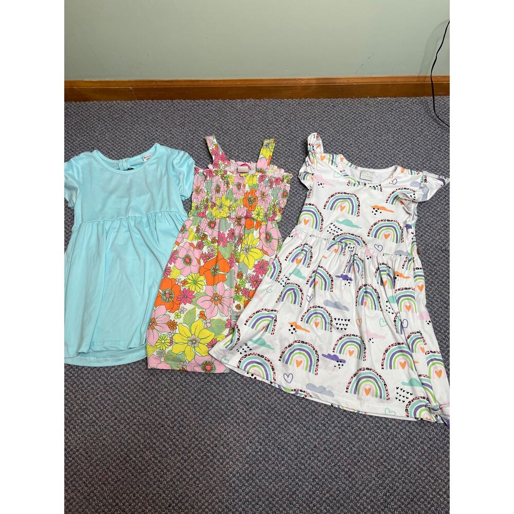 Girls Summer Play Dresses Lot of 3 Size 5